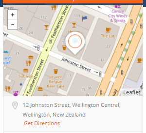 screenshot of location map for help pages on talkingworks