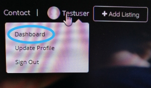 photo of dashbord button on talkingworks