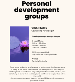 Personal development groups