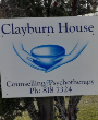 logo for Clayburn House counselling and psychotherapy auckland