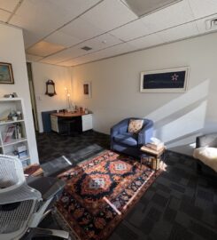 Office available for Friday rental with views to the green belt, The Terrace, Wellington.