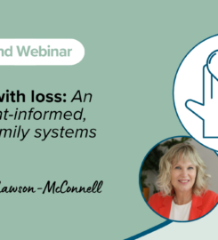 Working with loss: An attachment-informed, internal family systems approach