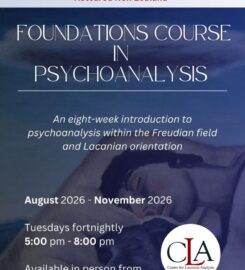 Foundation Course in Psychoanalysis